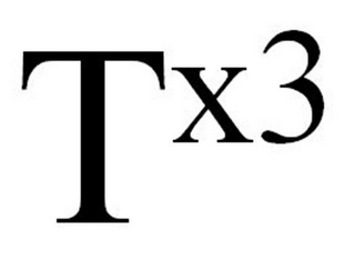 T X ³ logo