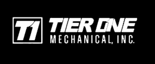 T1 TIER ONE MECHANICAL INC. logo