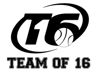T16 TEAM OF 16 logo