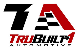 T1A TRUBUILT 1 AUTOMOTIVE logo