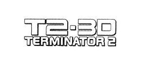 T2-3D TERMINATOR 2 logo