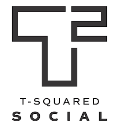 T2 T-SQUARED SOCIAL logo