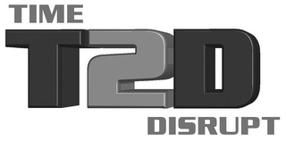 T2D TIME DISRUPT logo