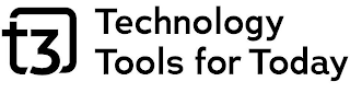 T3 TECHNOLOGY TOOLS FOR TODAY logo