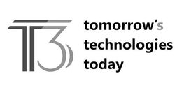 T3 TOMORROW'S TECHNOLOGIES TODAY logo