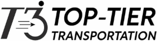 T3 TOP-TIER TRANSPORTATION logo