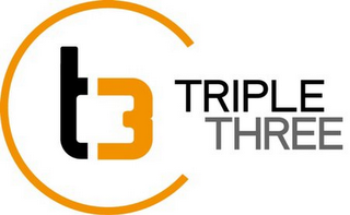 T3 TRIPLE THREE logo