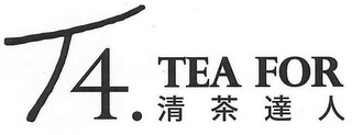 T4. TEA FOR logo