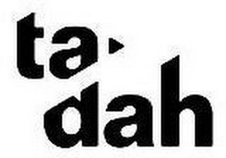 TA-DAH logo