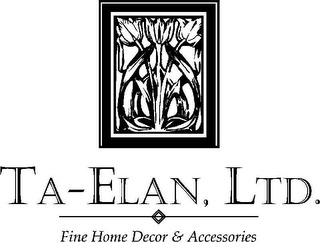 TA-ELAN, LTD. FINE HOME DECOR & ACCESSORIES logo