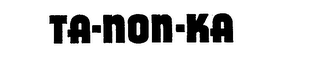 TA-NON-KA logo