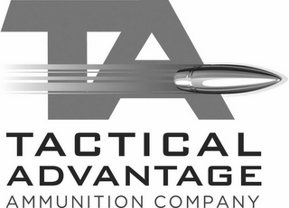 TA TACTICAL ADVANTAGE AMMUNITION COMPANY logo