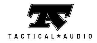 TA TACTICAL AUDIO logo