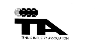 TA TENNIS INDUSTRY ASSOCIATION logo