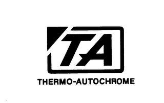TA THERMO-AUTOCHROME logo