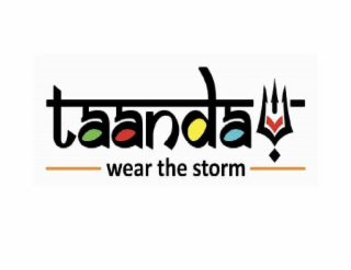 TAANDAV WEAR THE STORM logo