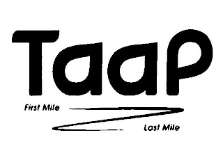 TAAP FIRST MILE LAST MILE logo
