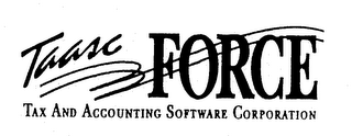 TAASC FORCE TAX AND ACCOUNTING SOFTWARE CORPORATION logo