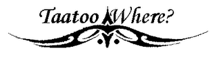 TAATOO WHERE? logo