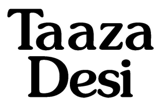 TAAZA DESI logo