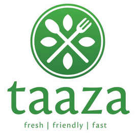 TAAZA FRESH FRIENDLY FAST logo