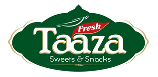 TAAZA FRESH SWEETS & SNACKS logo