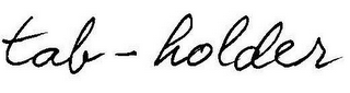 TAB - HOLDER logo