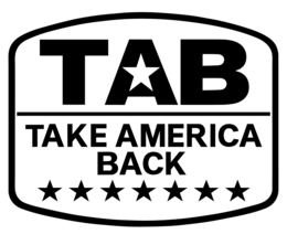 TAB TAKE AMERICA BACK logo