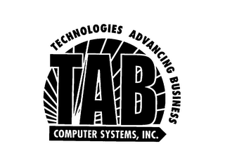 TAB TECHNOLOGIES ADVANCING BUSINESS COMPUTER SYSTEMS, INC. logo