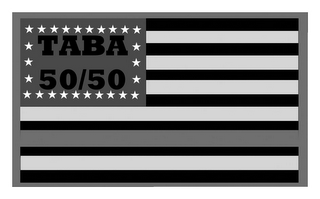 TABA 50/50 logo