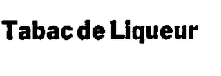 TABAC DE LIQUEUR logo