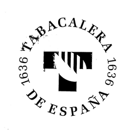 TABACALERA 1636 DE ESPANA logo