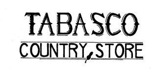 TABASCO COUNTRY STORE logo