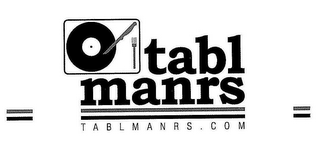 TABL MANRS TABLMANRS.COM logo