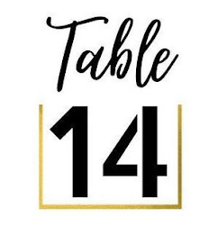 TABLE 14 logo