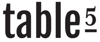 TABLE 5 logo