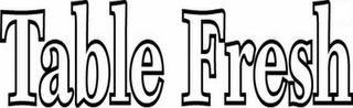 TABLE FRESH logo