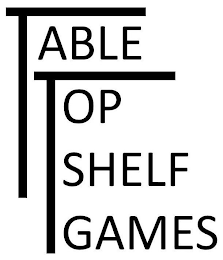 TABLE TOP SHELF GAMES logo