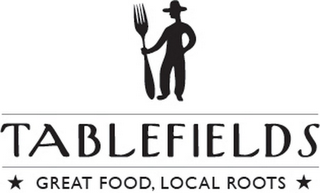 TABLEFIELDS GREAT FOOD, LOCAL ROOTS logo