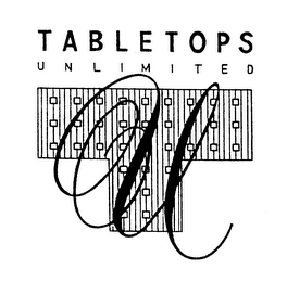 TABLETOPS UNLIMITED TU logo