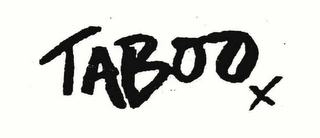 TABOO X logo