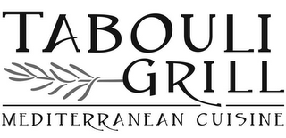 TABOULI GRILL MEDITERRANEAN CUISINE logo