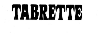 TABRETTE logo
