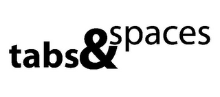 TABS & SPACES logo