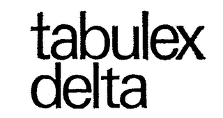 TABULEX DELTA logo