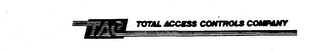 TAC TOTAL ACCESS CONTROLS COMPANY logo