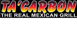 TA'CARBON THE REAL MEXICAN GRILL logo
