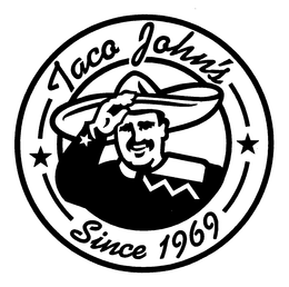 TACO JOHN'S SINCE 1969 logo