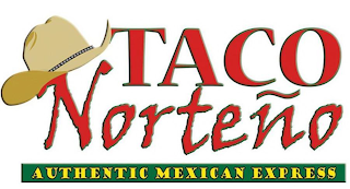 TACO NORTEÑO AUTHENTIC MEXICAN EXPRESS logo