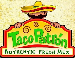 TACO PATRON AUTHENTIC FRESH MEX logo